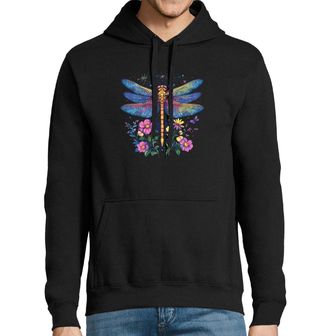 Obrázek 1 produktu Pánská mikina Květinová Vážka