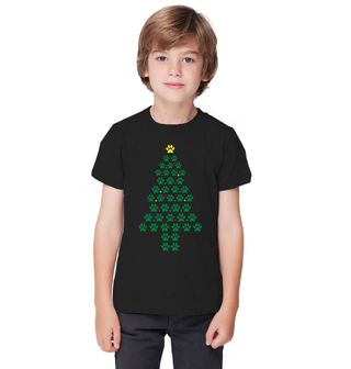 Obrázek 1 produktu Dětské tričko Psí Stromeček z Tlapek