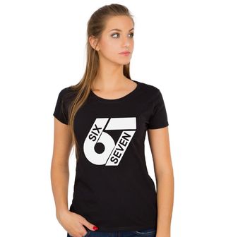 Obrázek 1 produktu Dámské tričko Meme 67 Six Seven