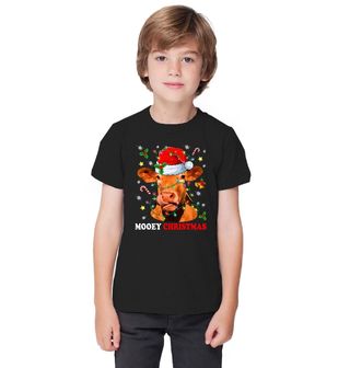 Obrázek 1 produktu Dětské tričko Vánoční Kráva Mooey Christmas