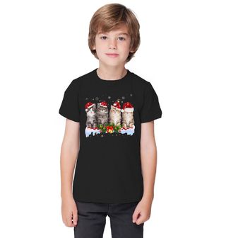 Obrázek 1 produktu Dětské tričko Vánoční Mainské Kočky