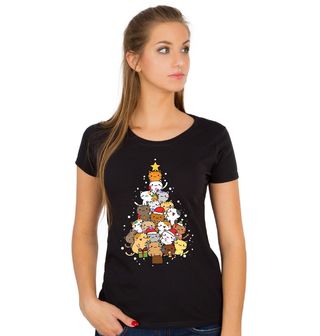 Obrázek 1 produktu Dámské tričko Kočičí Stromeček