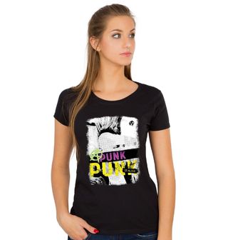 Obrázek 1 produktu Dámské tričko Punk Žije Punk Is Alive