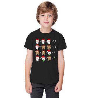 Obrázek 1 produktu Dětské tričko Vánoční Rovnice
