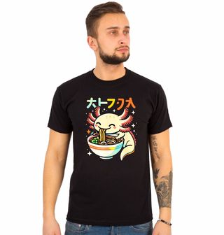 Obrázek 1 produktu Pánské tričko Axolotl s Miskou Ramen Nudlí