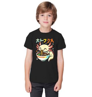 Obrázek 1 produktu Dětské tričko Axolotl s Miskou Ramen Nudlí