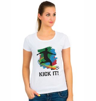 Obrázek 1 produktu Dámské tričko Kopni do míče KICK IT!