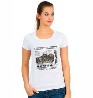 Obrázek 1 produktu Dámské tričko Vydra mořská Monterey Bay Aquarium