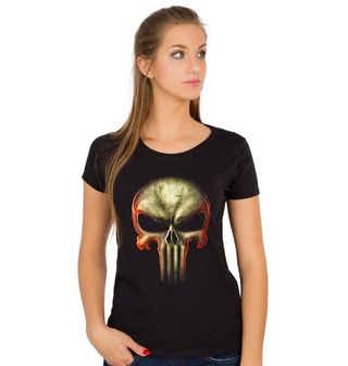 Obrázek 1 produktu Dámské tričko Punisher Skull