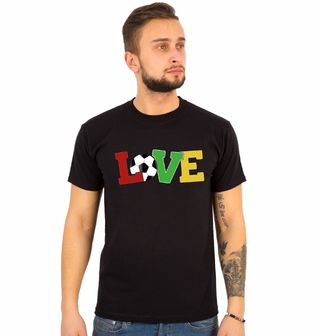 Obrázek 1 produktu Pánské tričko Fotbalová láska LOVE