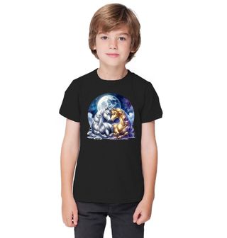 Obrázek 1 produktu Dětské tričko Zamilovaní Jednorožci