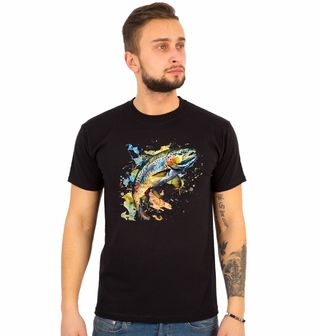 Obrázek 1 produktu Pánské tričko Pstruh duhový Trout