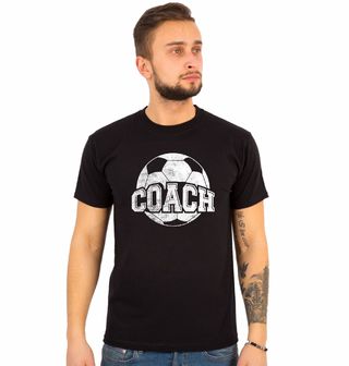 Obrázek 1 produktu Pánské tričko Fotbalový Trenér COACH