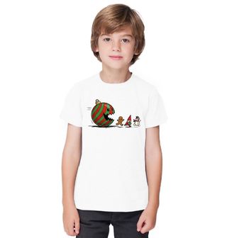 Obrázek 1 produktu Dětské tričko Vánoční Pac-Man