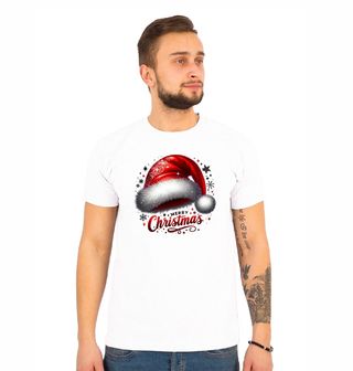 Obrázek 1 produktu Pánské tričko Vánoční Santova Čepice