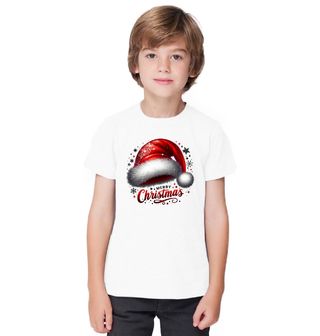 Obrázek 1 produktu Dětské tričko Vánoční Santova Čepice