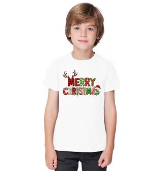 Obrázek 1 produktu Dětské tričko Pohádkové Vánoce Merry Christmas