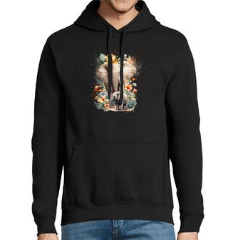 Obrázek 1 produktu Pánská mikina Slon africký a Mládě