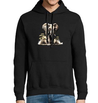 Obrázek 1 produktu Pánská mikina Slon africký Král Savany