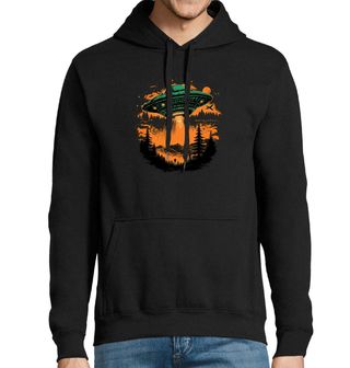 Obrázek 1 produktu Pánská mikina Les pod palbou UFO invaze