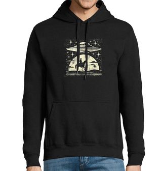 Obrázek 1 produktu Pánská mikina Kovboj a UFO Setkání na Divokém západě