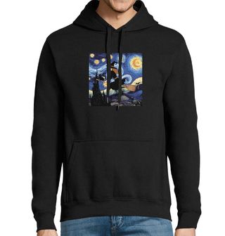 Obrázek 1 produktu Pánská mikina Čarodějnice ve Hvězdné noci