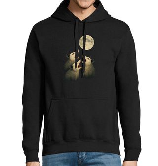 Obrázek 1 produktu Pánská mikina Tři vačice vyjící k Úplňku