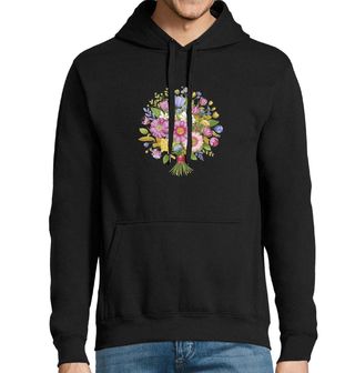 Obrázek 1 produktu Pánská mikina Svazek květin Astry a Tulipány