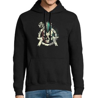 Obrázek 1 produktu Pánská mikina Punkáčova Lebka Anarchie