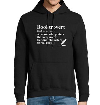 Obrázek 1 produktu Pánská mikina Knižní introvert Booktrovert