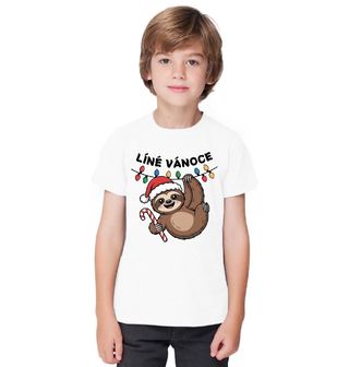 Obrázek 1 produktu Dětské tričko Líné Vánoce Mládě Lenochoda