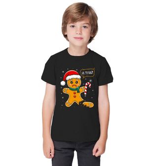 Obrázek 1 produktu Dětské tričko Smutný Perníček Au, to bolí!