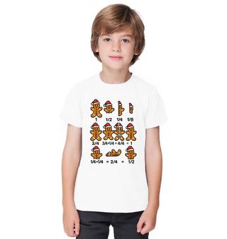 Obrázek 1 produktu Dětské tričko Vánoční Zlomky s Perníčkem