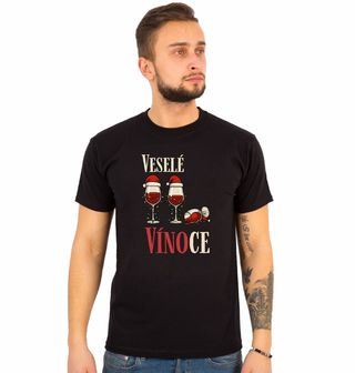 Obrázek 1 produktu Pánské tričko Veselé Vínoce
