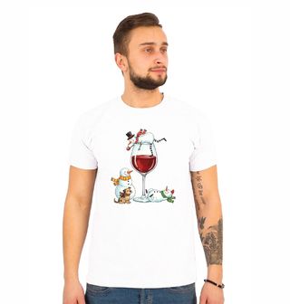 Obrázek 1 produktu Pánské tričko Opilí Vánoční Sněhuláci