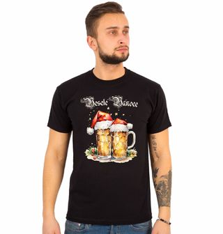 Obrázek 1 produktu Pánské tričko Veselé Hospodské Vánoce