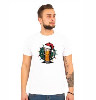Obrázek 1 produktu Pánské tričko Vánoční Ozdobené Pivo