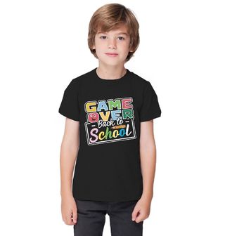 Obrázek 1 produktu Dětské tričko Zpátky do školy Game Over