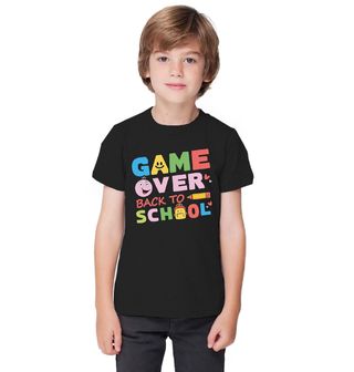Obrázek 1 produktu Dětské tričko Konec hry Zpátky do školy Back to School
