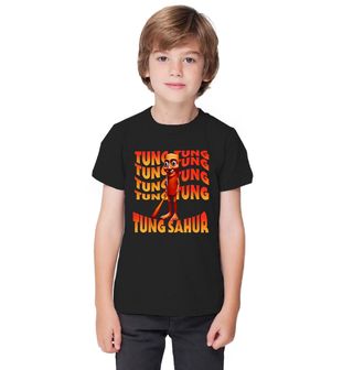 Obrázek 1 produktu Dětské tričko Hypnotický Tung Tung Tung Sahur