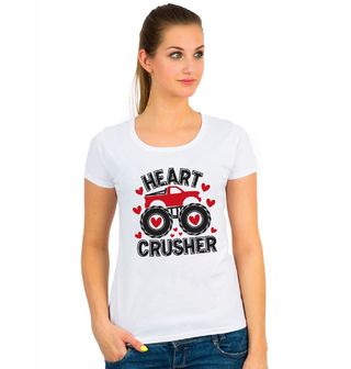 Obrázek 1 produktu Dámské tričko Lamač Srdcí Monster truck Heart Crusher
