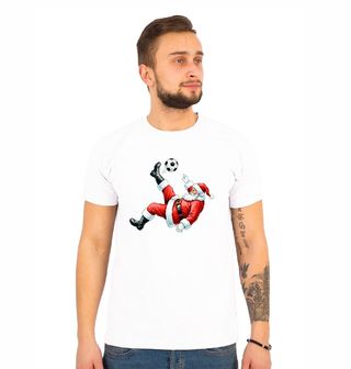 Obrázek 1 produktu Pánské tričko Nešikovný Santa Fotbalista