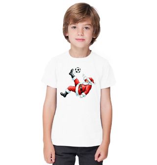 Obrázek 1 produktu Dětské tričko Nešikovný Santa Fotbalista