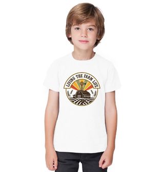 Obrázek 1 produktu Dětské tričko Život na Farmě Living the Farm Life