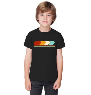 Obrázek 1 produktu Dětské tričko Retro Morče v Řadě