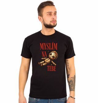 Obrázek 1 produktu Pánské tričko Voodoo Panenka Myslím na tebe