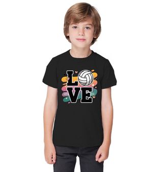 Obrázek 1 produktu Dětské tričko Láska k Volejbalu Love Volleyball