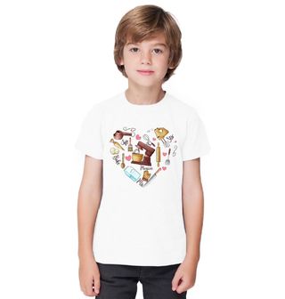 Obrázek 1 produktu Dětské tričko Srdce Cukrářky