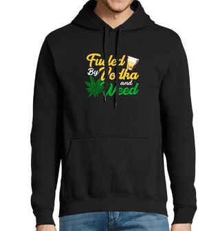 Obrázek 1 produktu Pánská mikina Poháněno Vodkou a Trávou