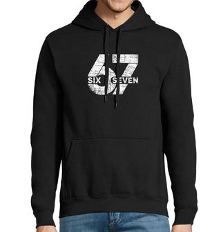 Obrázek 1 produktu Pánská mikina Vintage Číslo 67 Six Seven